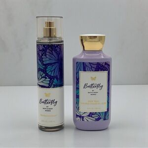Bath & Body Works Butterfly Body Wash Set NWT
